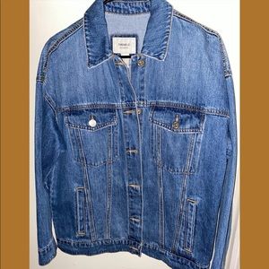 Oversized Denim Jean Jacket